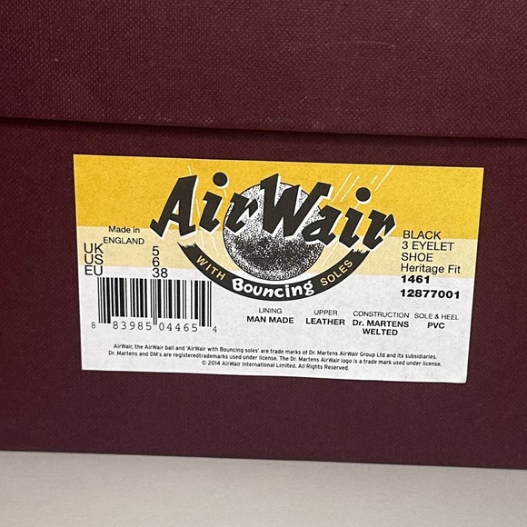 Dr. Martens Oxford - 1461 Vintage Made in England Oxford Shoes - Picture 12 of 14